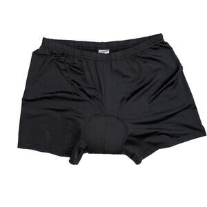 Padded Black Bike shorts Women‘s Size XL  EUC